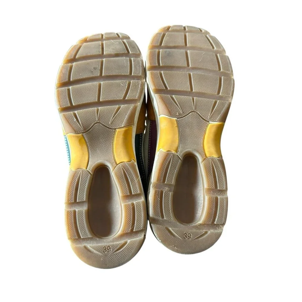 Caval Les Super‎ Nova Sneakers Multicolored Leather Suede Mesh EU 39 Sustainable